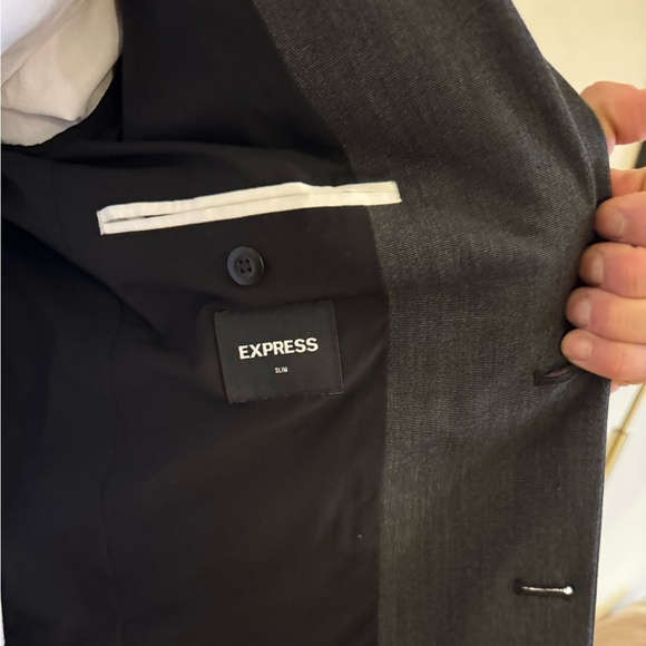 Express Charcoal Gray Suit - Picture 4 of 13